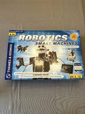 Thames & Kosmos Robotics Smart Machines Experiment Kit New